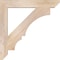 Ekena Millwork Balboa Slat Smooth Bracket, Douglas Fir, 3 1/2"W x 28"D x 28"H BKT04X28X28BOA06SDF - alternate 2
